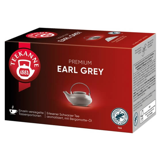Premium Earl Grey 20er Teekanne