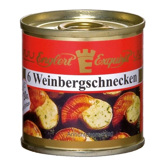 Weinbergschnecken 1/2 Dutzend(6 St) 100g