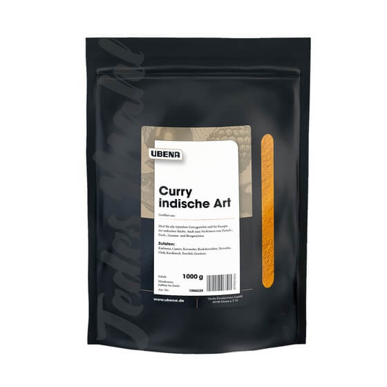 Curry Indisch 1000g Ubena