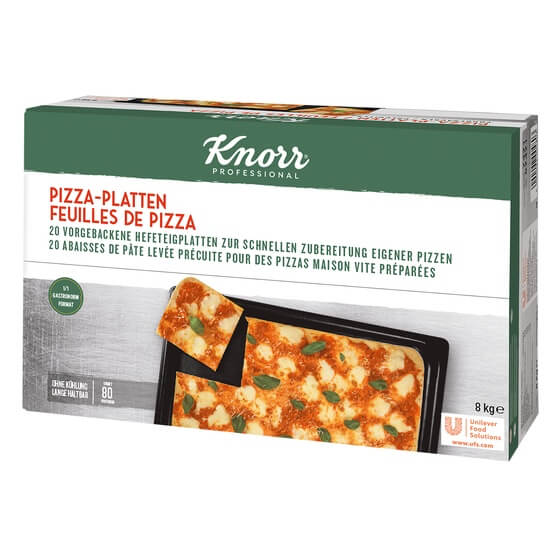 Pizza Platten vorgegart ODZ 20Platten 8kg Lukull