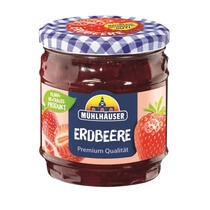 Erdbeer Konfitüre Extra 450g Mühlhäuser