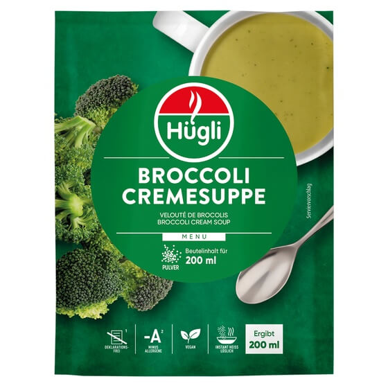 Broccolicremesuppe für 4,8l 24x25g Hügli