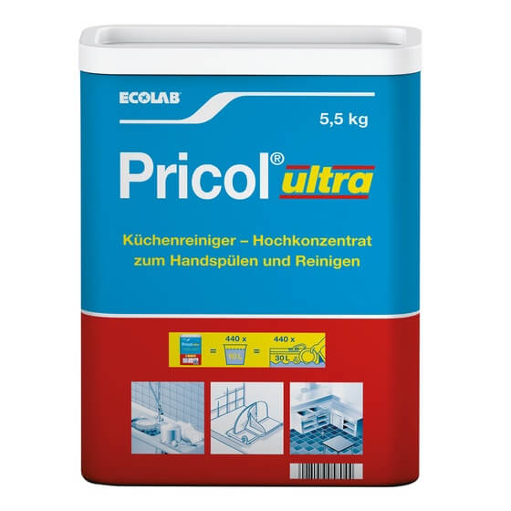 Handspülmittel Pulver Ultra Pricol 5,5kg Ecolab