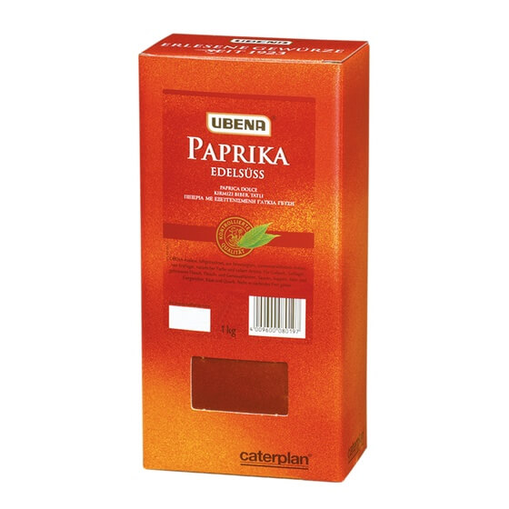 Paprika edelsüß ungarisch 1kg Packung Ubena