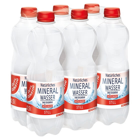 Mineralwasser still EW 6x0,5l G&G