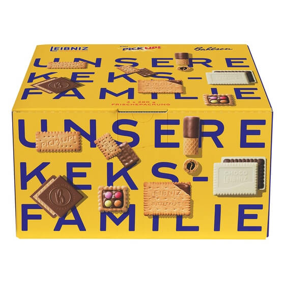 Unsere Keks Familie 4x280G(Keks und Waffelmischung)Bahlsen