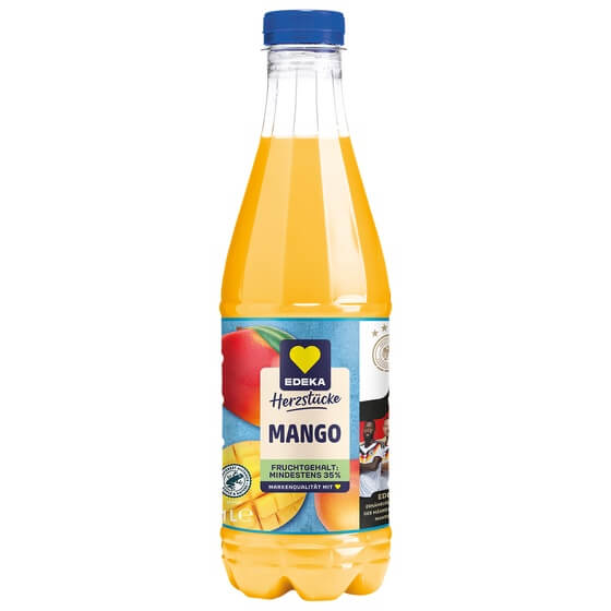 Mango Nektar Einweg-Pfand 6x1 Liter Edeka Herzstücke