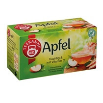 Apfel Tee 20 Beutel kuvertiert Teekanne BR