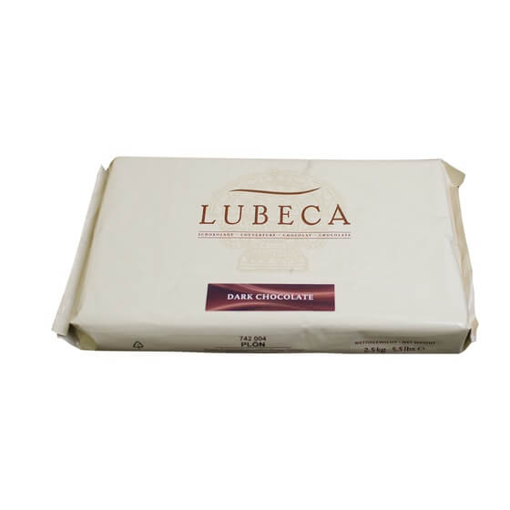 Kuvertüre Bitter 2,5kg Lubeca