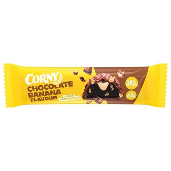 Protein Riegel Crunchy Schoko-Banane 45g Corny