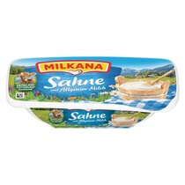 Schmelzkäsezubereitung Sahne 50% F.i.Tr. 190g Milkana