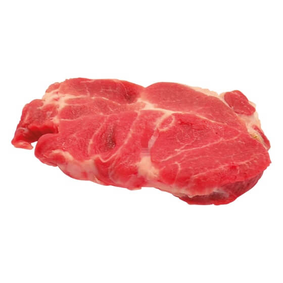 Schweinenackensteak in Scheiben roh,natur 150g