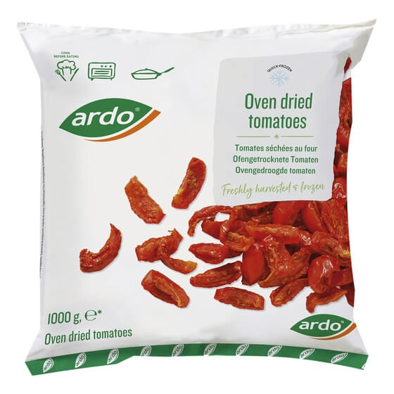 Tomaten getrocknet geschnitten TK 1Kg Ardo