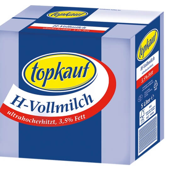 H-Vollmilch 3,5% 5l Topkauf