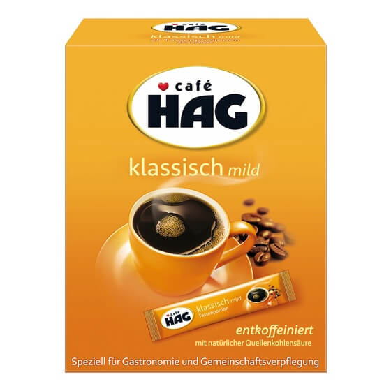Kaffee entkoffeiniert gefriergetrocknet 25x1,8g HAG