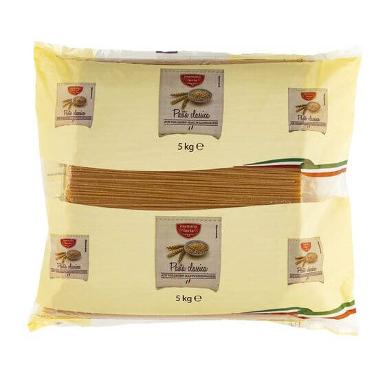 Vollkorn Spaghetti (ohne Ei) ODZ 5kg Mamma Lucia