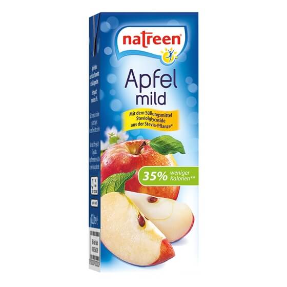 Apfelnektar mild Trinkpäckchen 3x0,2 Liter Natreen