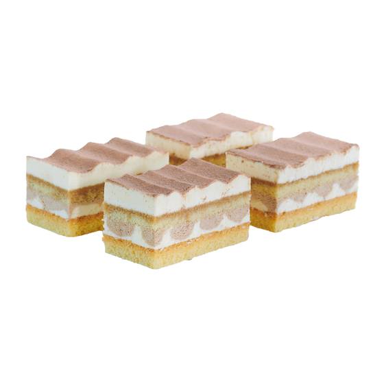 Tiramisu-Schnitte geschnitten 20 Portionen TK 2,25kg