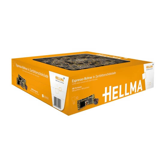 Hellma Espressobohne Zartbitter 380Stück 418g