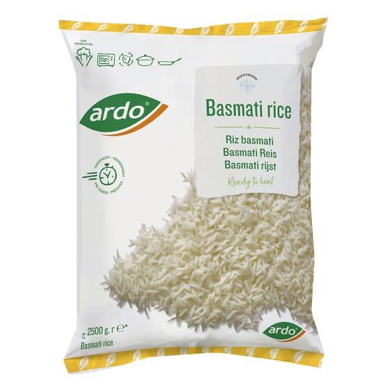 Basmati Reis gekocht 2500gr Ardo