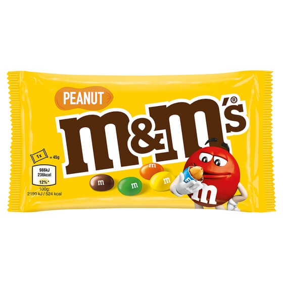 M&M's Peanut mit Erdnüssen 45g