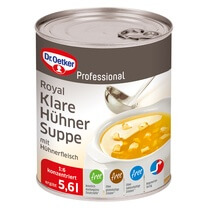Hühnersuppe 1:10 mit Einlage 800ml Oetker