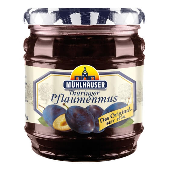 Pflaumenmus Pastös 450g Mühlhäuser