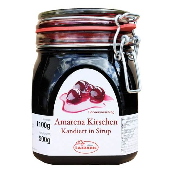 Amarena Kirschen 1,1kg/500g Lazz