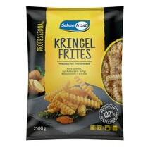 Pommes Backofen Kringel Wellenschnitt TK 2500g Schnefrost