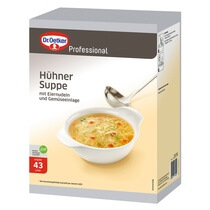 Hühnersuppe mit Eiernudeln 3kg Dr.Oetker