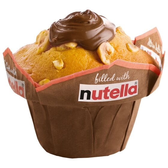 Muffin gefüllt mit Nutella 36x110g TK