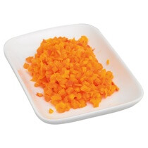 Hokkaido Kürbiswürfel 5mm 1kg Funken