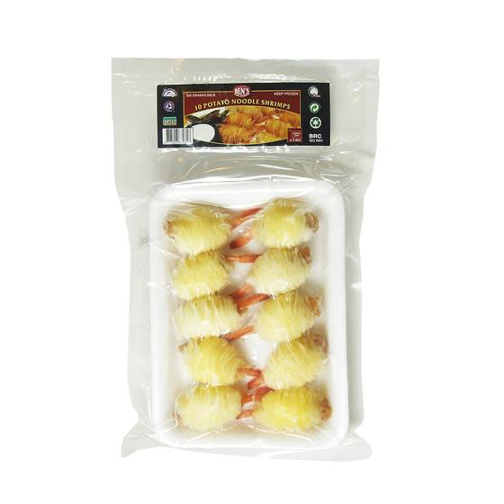 Shrimps im Kartoffelnest 10Stück TK 250g