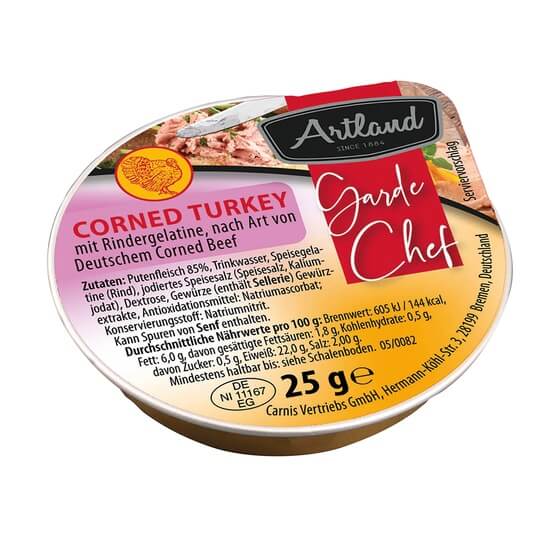 Aufstrich Corned Turkey 100x25g Artland