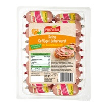 Geflügel Leberwurst 20x25g Provital