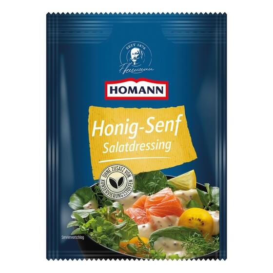 Homann Salatdressing Honig Senf 70ml KT=15BT