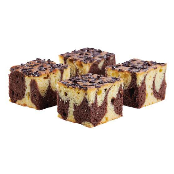 Marmorkuchen Blech geschnitten 24 Portionen TK 1,7kg