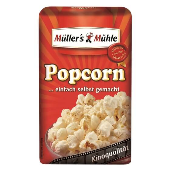 Popcorn Mais - Knabberspaß wie im Kino 500g Müllers-Mühle