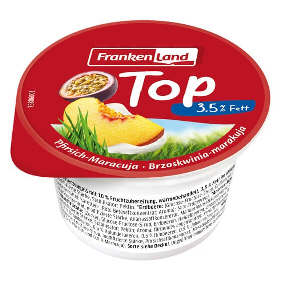 Top H-Fruchtjoghurt 3,5% Fett 20x75g Frankenland