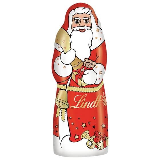 Weihnachtsmann 10cm hoch 40g Lindt