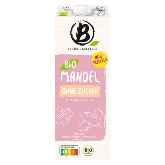 Berief Bio Mandel Drink ohne Zucker 1L