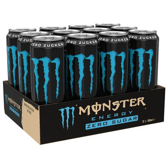 Energydrink Absolutely Zero Dose 12x0,5l Monster