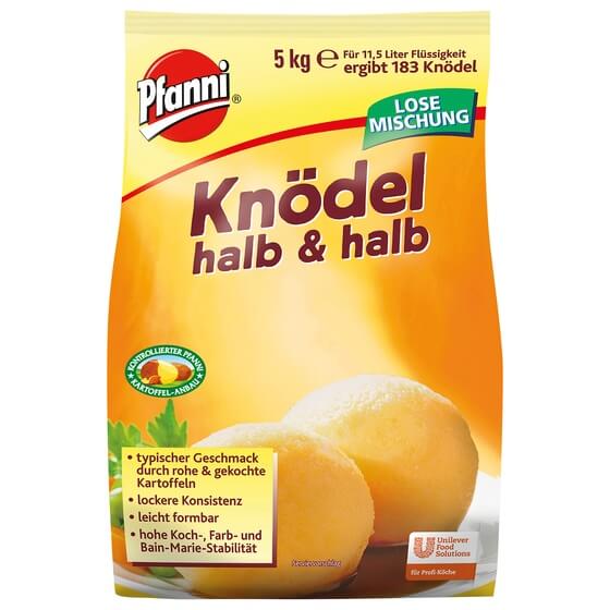 Knödel Halb und Halb ca.183St 5kg Pfanni