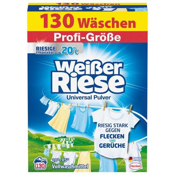 Waschpulver Weißer Riese 130WA 6,5kg Henkel