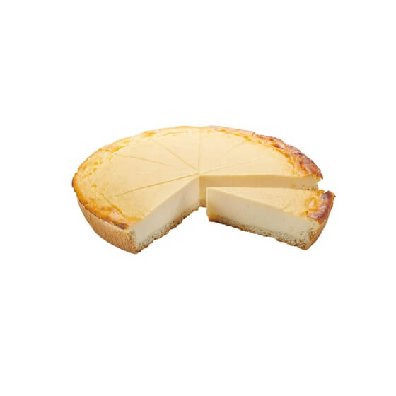 Rahmkäsekuchen ohne Rosinen geschnitten 12 Portionen TK 2kg