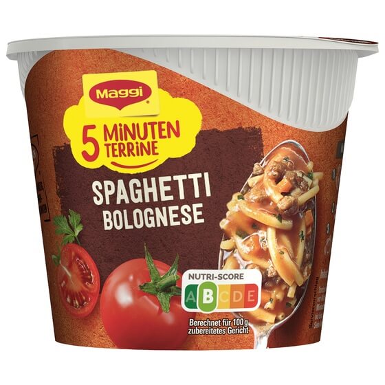 5-Minuten-Terrine Spaghetti Bolognsese 60g Maggi