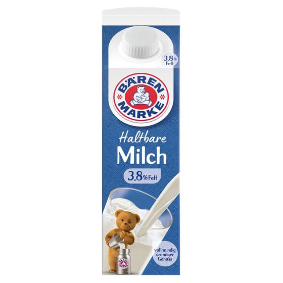 H-Milch 3,8% Fett 1l Bärenmarke