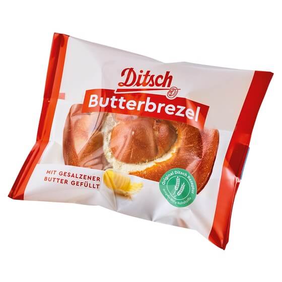 Butterbrezel einzeln verpackt TK 30x70g Ditsch