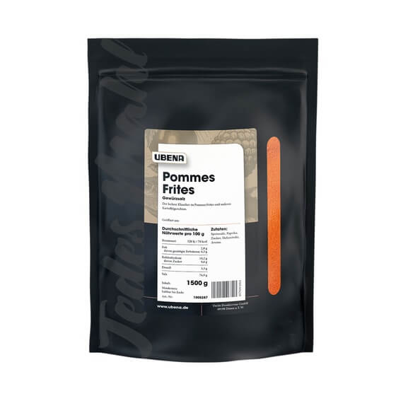 Pommes Frites Gewürzsalz 1,5kg Ubena