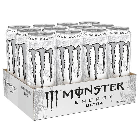 Energydrink Ultra White Dose 12x0,5l Monster